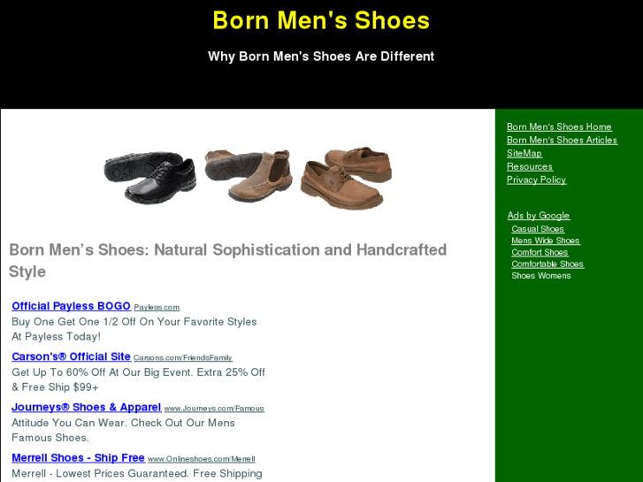 www.bornmensshoes.com