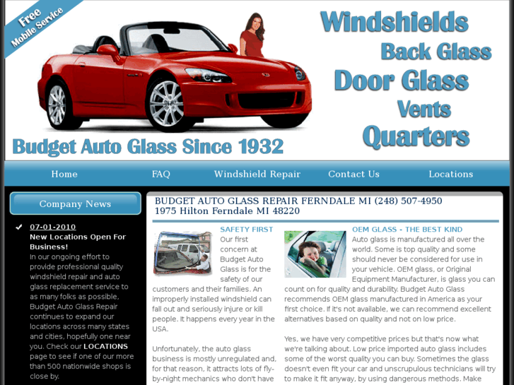 www.budgetautoglassincferndale.com