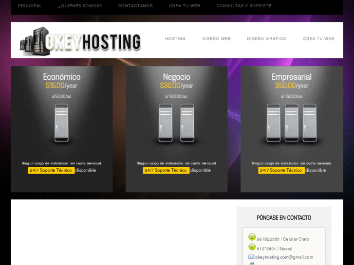 www.okeyhosting.com