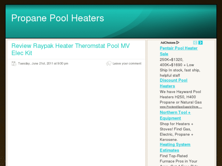 www.propanepoolheaters.org