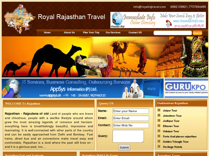 www.royalrajtravel.com