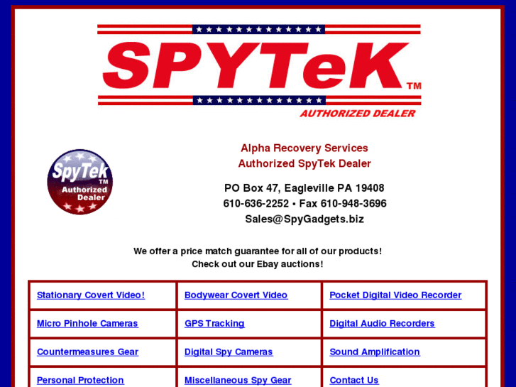 www.spygadgets.biz