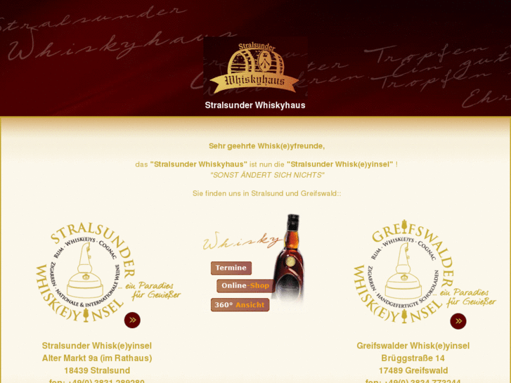 www.stralsunderwhiskyhaus.de