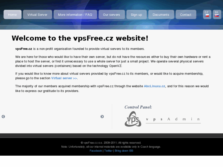 www.vpsfree.cz