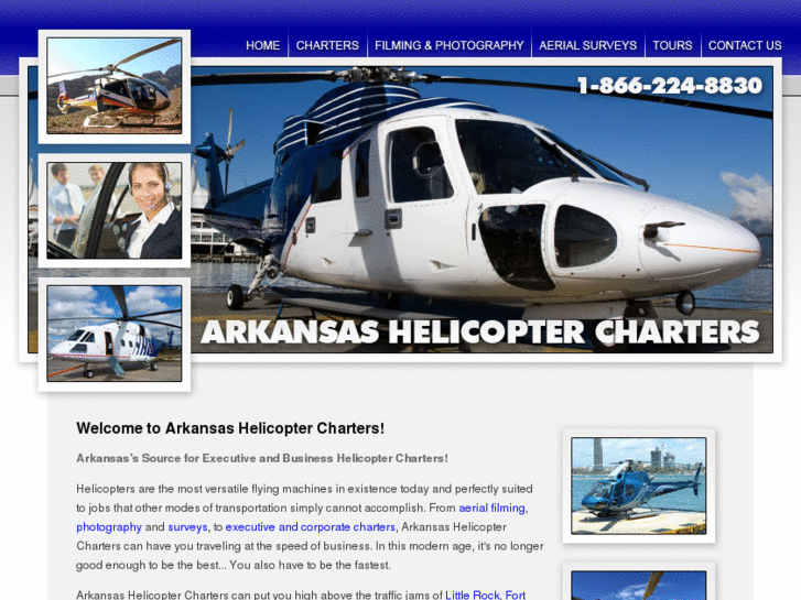 www.arkansashelicoptercharters.com