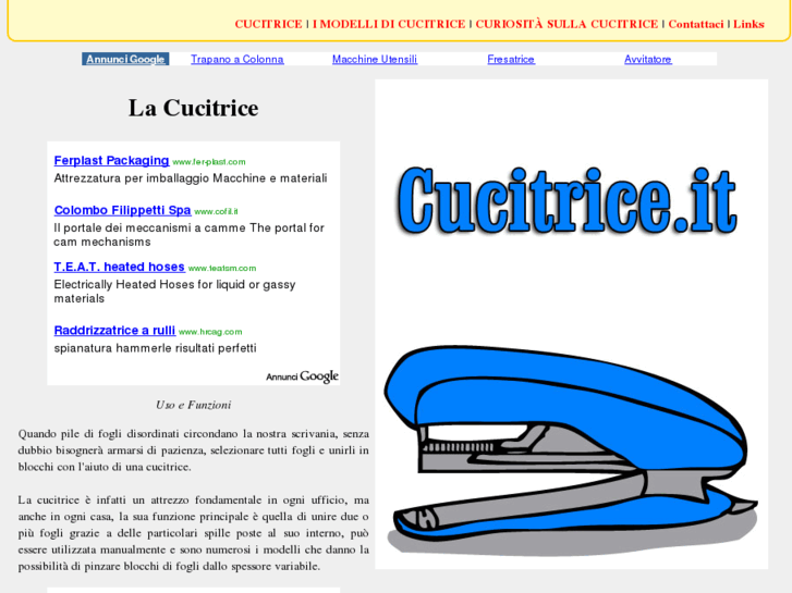 www.cucitrice.it