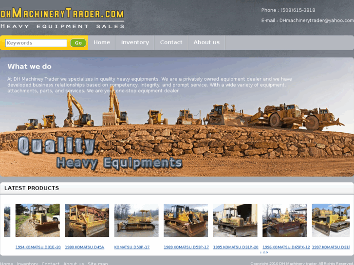 www.dhmachinerytrader.com