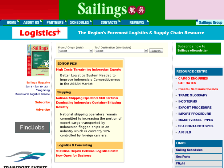 www.e-sailings.com