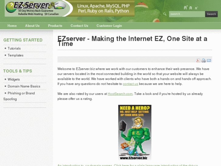 www.ezgameserver.biz