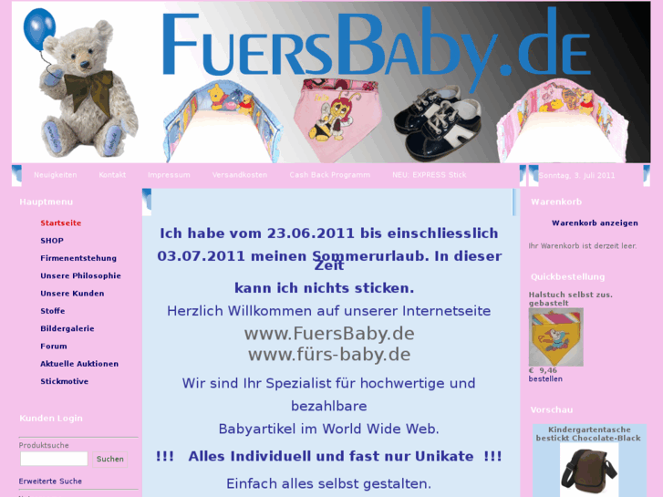 www.fuersbaby.de