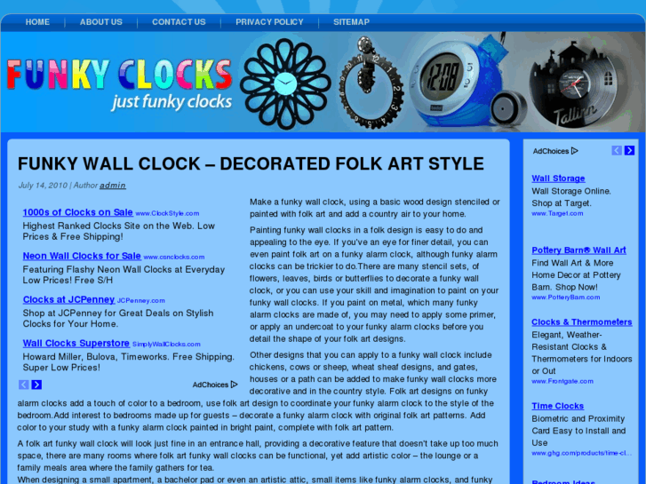 www.funkyclocks.net