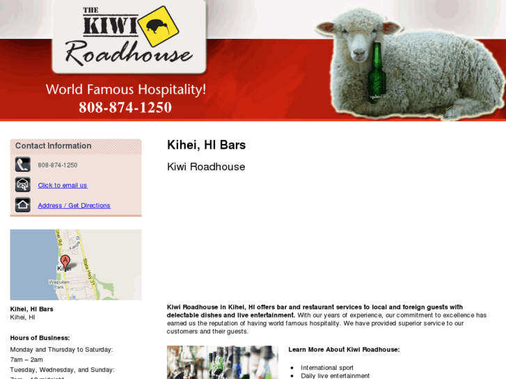 www.kiwiroadhouse.net