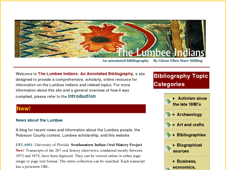www.lumbeebibliography.net