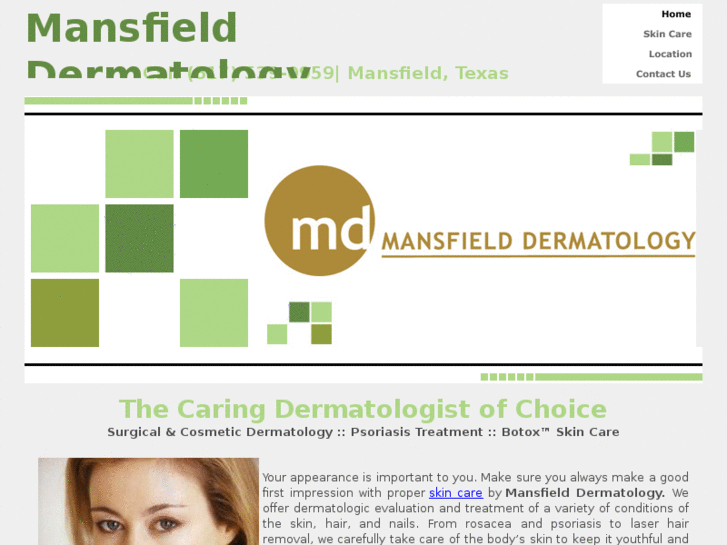 www.mansfielddermatology.net