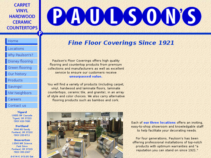 www.paulsonsfloorcoverings.com