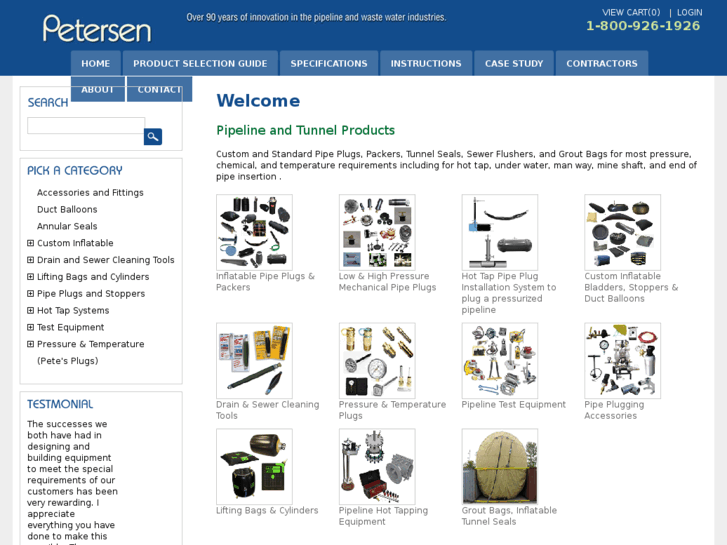 www.petersentoolsstore.com