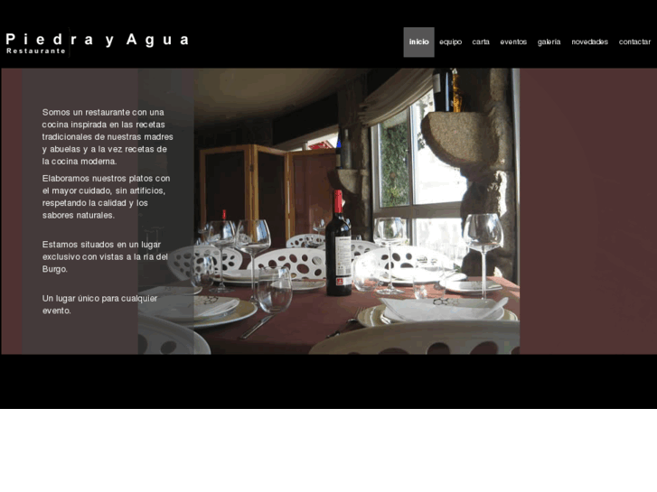 www.restaurantepiedrayagua.com