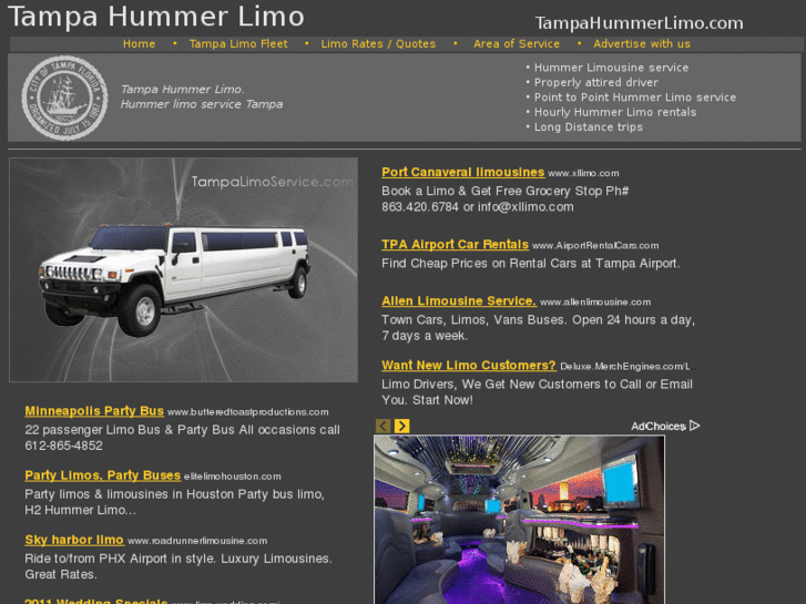 www.tampahummerlimo.com