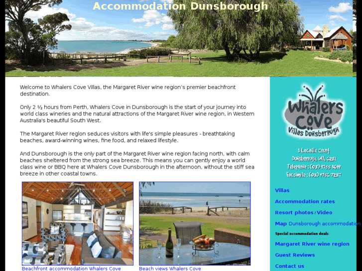 www.accommodationdunsborough.info