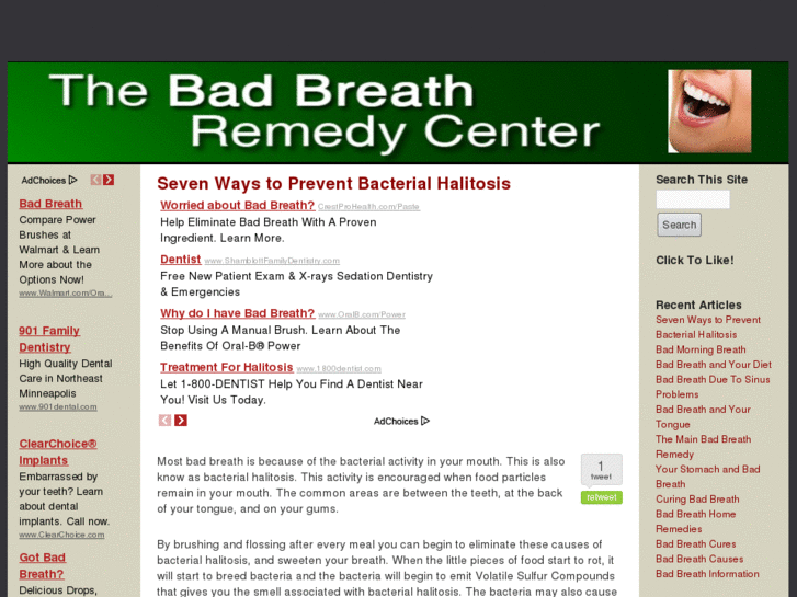 www.badbreathremedycenter.com