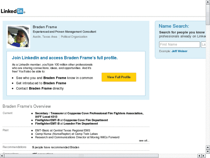 www.bradenframe.net