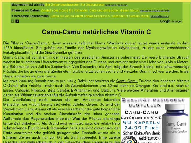 www.camu-camu.ch