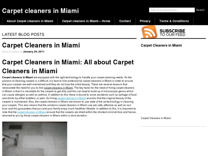 www.carpetcleanersinmiami.com