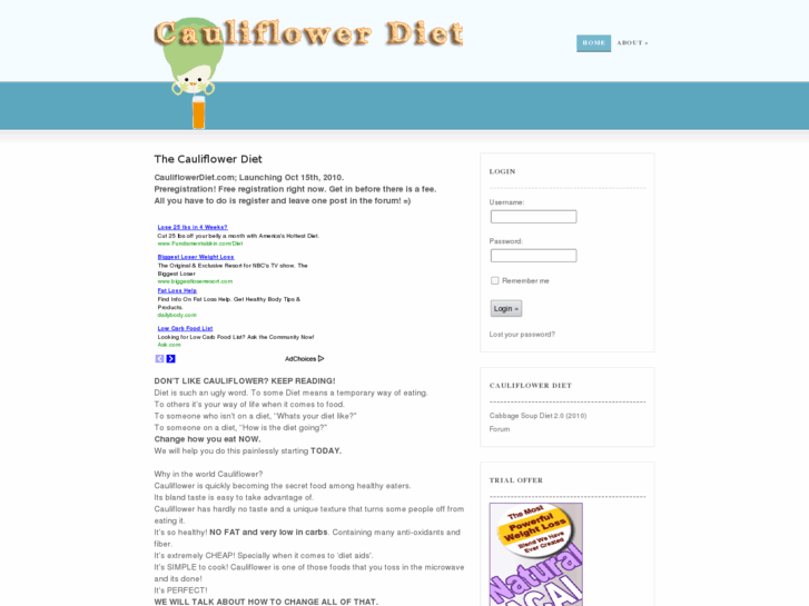 www.cauliflowerdiet.com