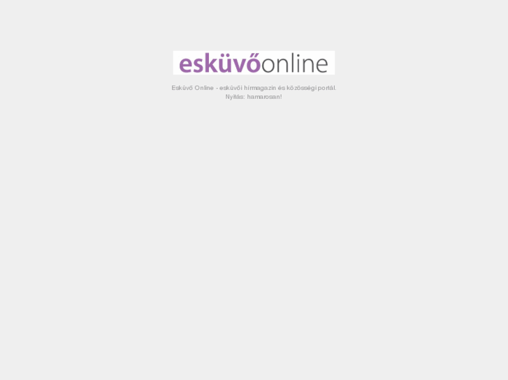 www.eskuvoonline.hu