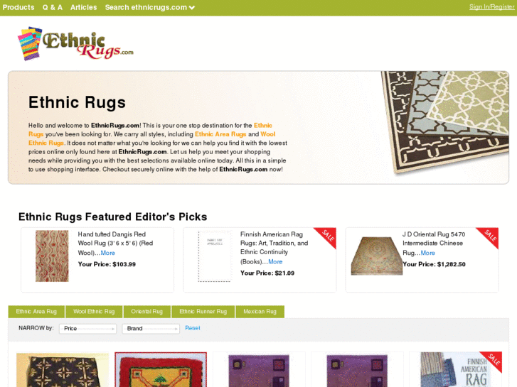 www.ethnicrugs.com