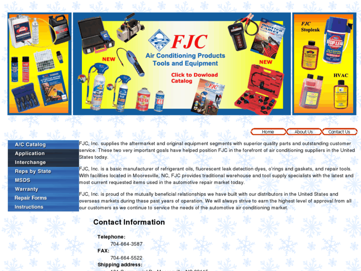 www.fjcacproducts.com