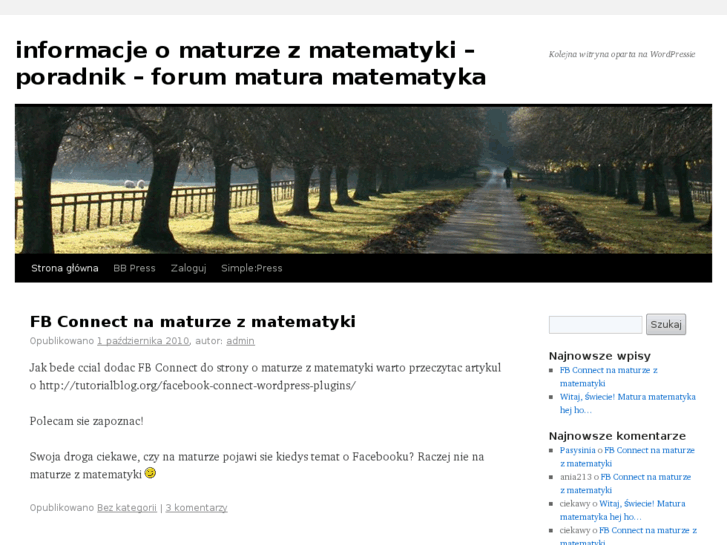 www.maturamatematyka.info