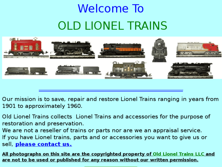 www.oldlioneltrains.com