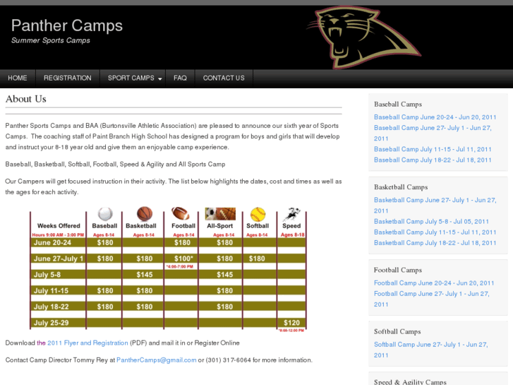 www.panthercamps.com