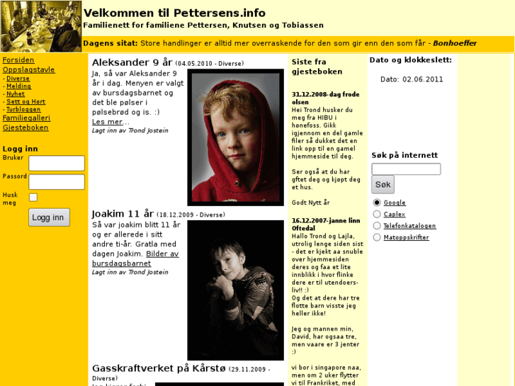 www.pettersens.info