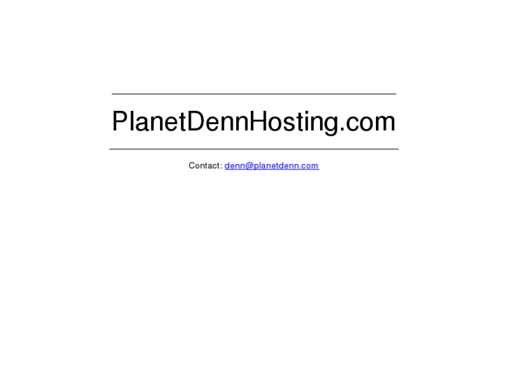 www.planetdennhosting.com