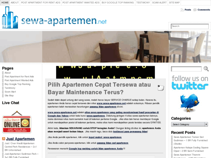 www.sewa-apartemen.net