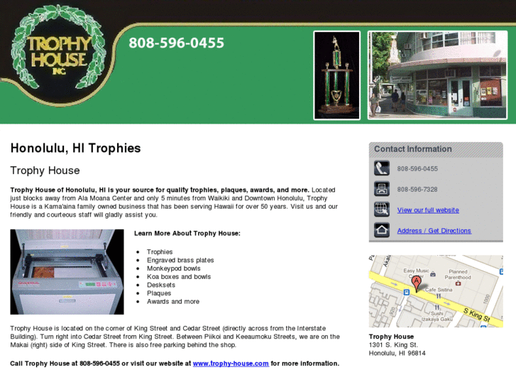 www.trophyhousehawaii.com