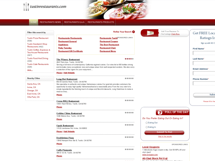 www.tustinrestaurants.com