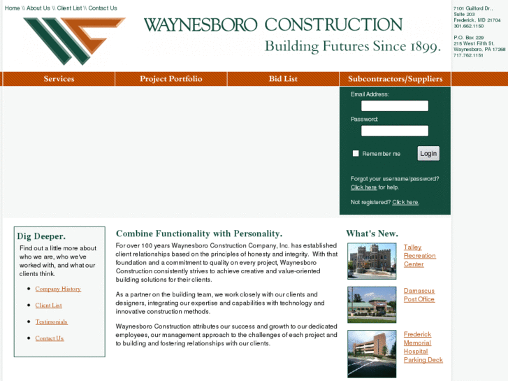 www.waynesboroconstruction.com