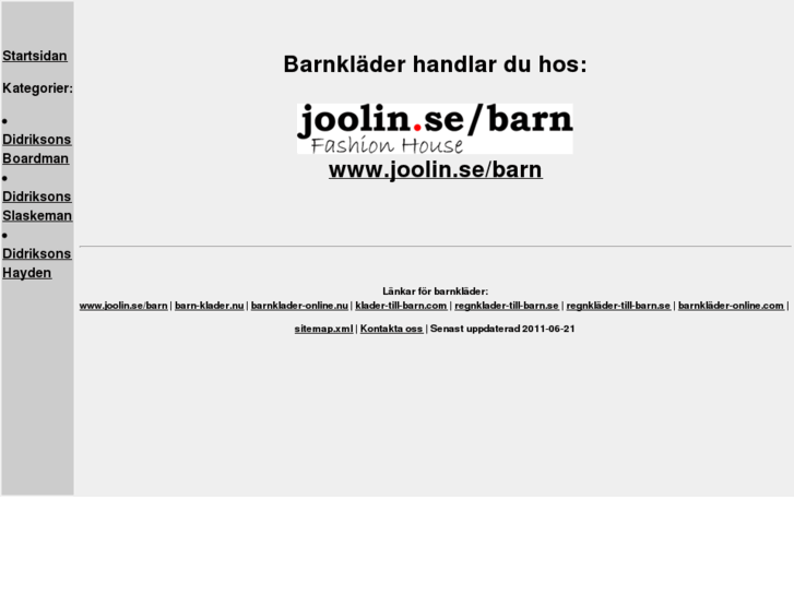 www.barn-klader.com