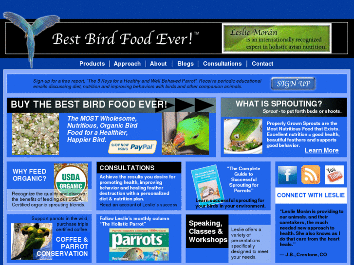 www.bestbirdfoodever.com