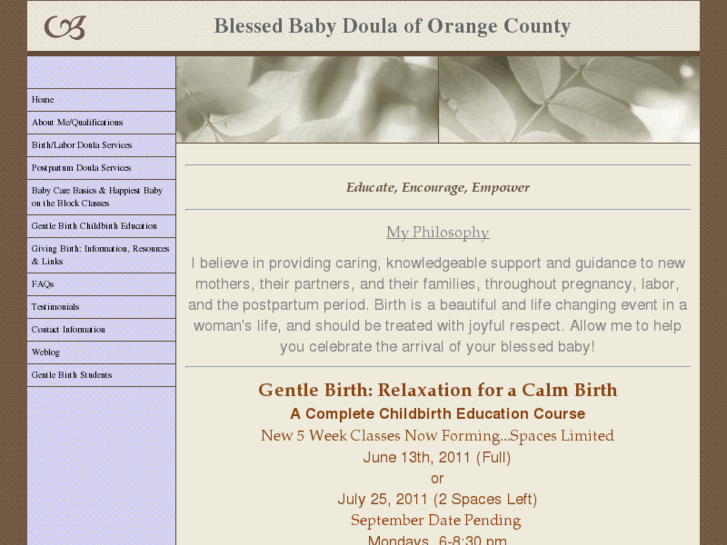 www.blessedbabydoula.com