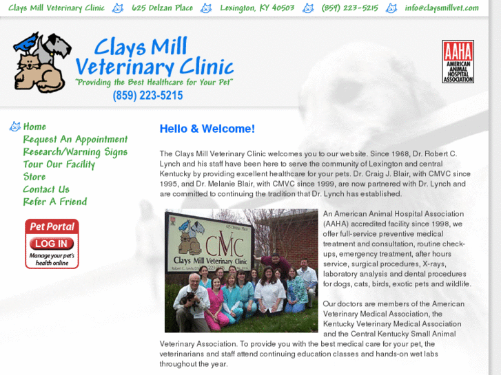 www.claysmillvet.com