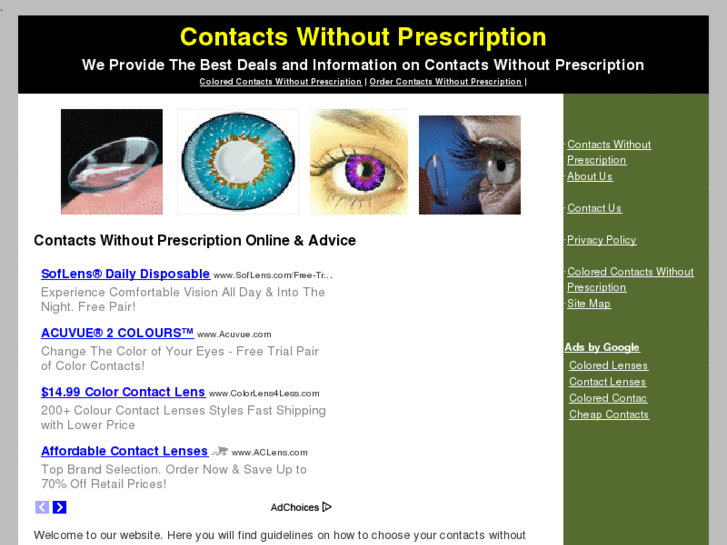 www.contactswithoutprescription.net