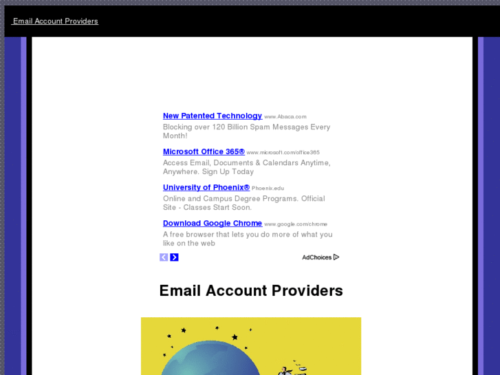 www.emailaccountproviders.com