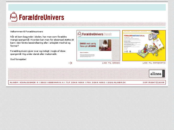 www.foraeldreunivers.dk