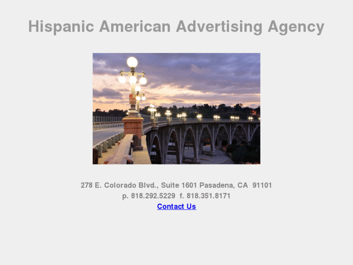 www.hispanicamericanadvertisingagency.com