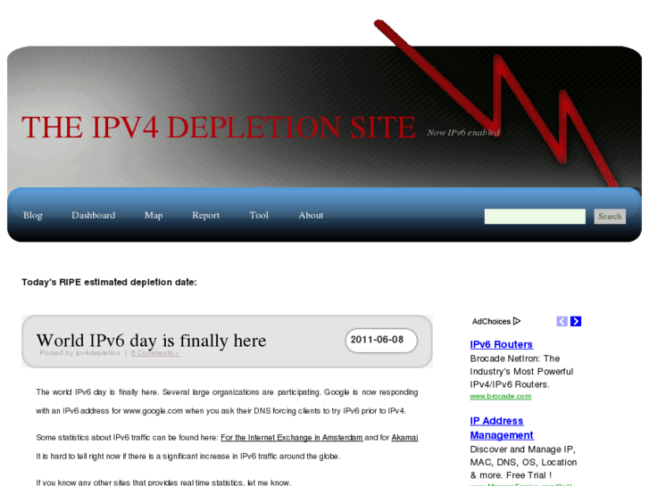 www.ipv4depletion.com