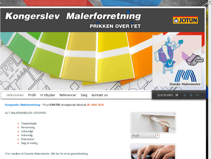 www.kongerslev-malerforretning.dk